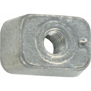 M6 Rib-Deck Wedge Nut BZP
